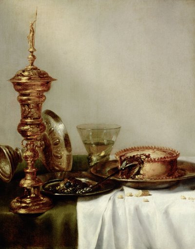 Covered Table, 1634 by Willem Claesz. Heda