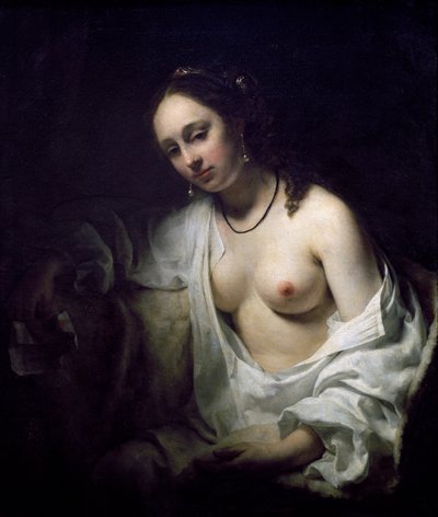 Bathsheba Receiving Letter from David by Willem Drost