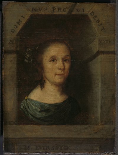 Maria Eversdijck (b 1628), Wife of Nicolaes Blancardus by Willem Eversdijck