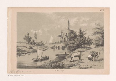 Steam Pumping Station De Cruquius in Haarlemmermeer by Willem Hekking jr.