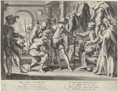 Count William III of Holland Orders the Execution of His Bailiff (Thronus Justitiae) by Willem Isaacsz. van Swanenburg