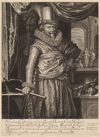 Frederik Hendrik, Prince of Nassau-Orange by Willem Jacobsz Delff