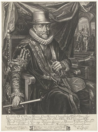 Portrait of William I, Prince of Orange by Willem Jacobsz Delff