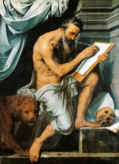 St. Jerome by Willem Key