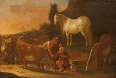Mercury and Io by Willem Ossenbeeck