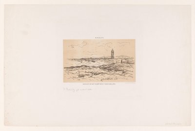 View of the Village of West-Terschelling by Willem Roelofs (I)