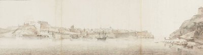 View of Valletta on the Island of Malta, Seen from Senglea by Willem Schellinks