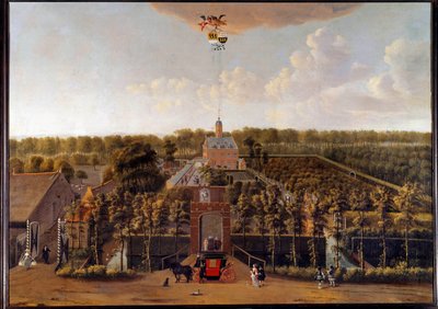 View of the Munnikenhof Property in Zelande by Willem Schellinks