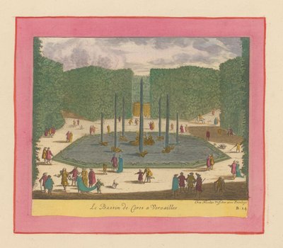Basin and Fountains of Ceres in the Gardens of Versailles by Willem Swidde