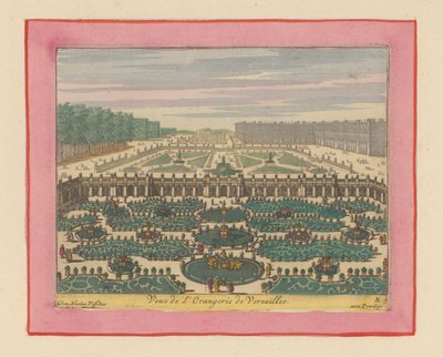 View of the Orangery of Versailles by Willem Swidde