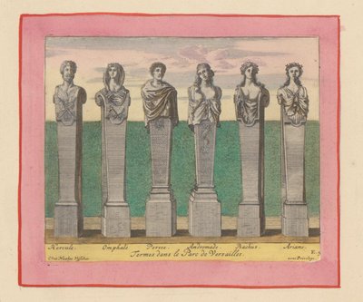 Herms of Hercules, Omphale, Perseus, Andromeda, Bacchus and Ariadne by Willem Swidde