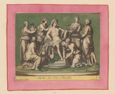 Statue of Apollo Cared for by Nymphs by Willem Swidde