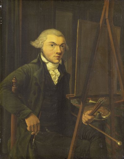 Portrait of a Painter by Willem Uppink