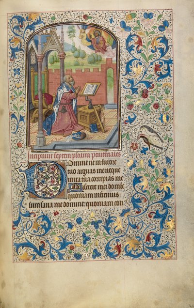 David in Prayer by Willem Vrelant