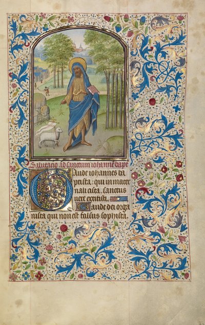 Saint John the Baptist by Willem Vrelant