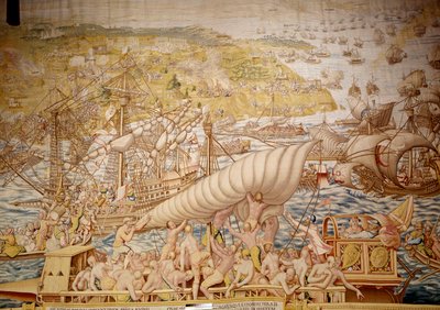 Conquest of Tunis by Emperor Charles V: The Siege of Golette in 1535 (detail) by Willem de Pannemaker