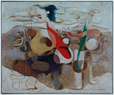 Eidos with Landscape by Willi Baumeister