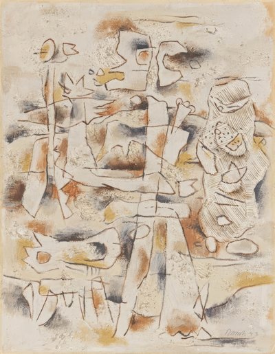 Rocky Landscape by Willi Baumeister