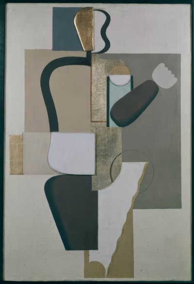 Wall Painting with Metals by Willi Baumeister