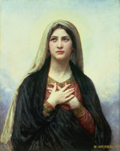 The Madonna by William-Adolphe Bouguereau