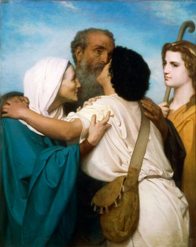 The Return of Tobias by William Adolphe Bouguereau