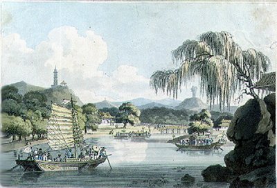 View in the Eastern Side of the Imperial Park at Gehol by William (after) Alexander