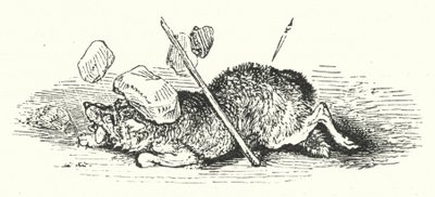Death of the Wolf by William (after) Harvey