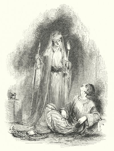 The Daughter of Bahram visiting El-As