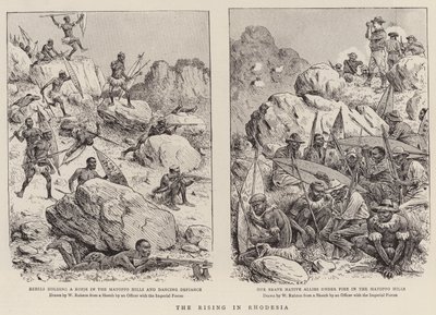 The Rising in Rhodesia by William (after) Ralston