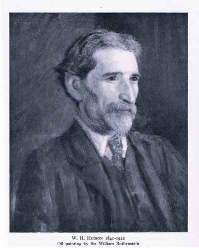 Portrait of W. H. Hudson by William (after) Rothenstein