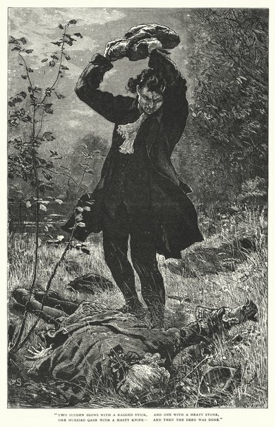The Dream Of Eugene Aram by William (after) Small
