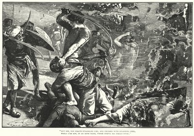 The Sack of Baltimore by William (after) Small