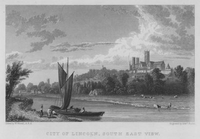City of Lincoln, South East View by William (after) Westall