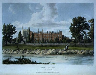 Eton College from the River, from 