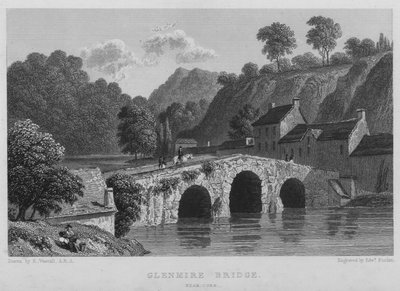 Glenmire Bridge, Near Cork by William (after) Westall
