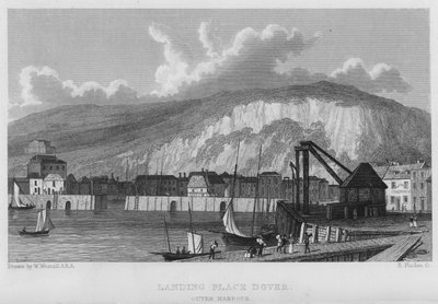 Landing Place, Dover, Outer Harbour by William (after) Westall