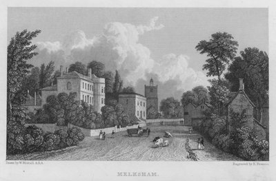 Melksham by William (after) Westall