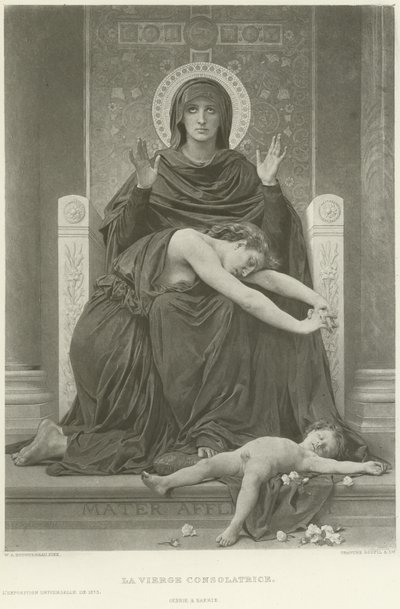 La Vierge Consolatrice by William Adolphe Bouguereau