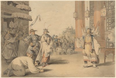 A Scene in an Historical Play Exhibited on the Chinese Stage by William Alexander