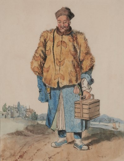 Man in Chinese Costume by William Alexander