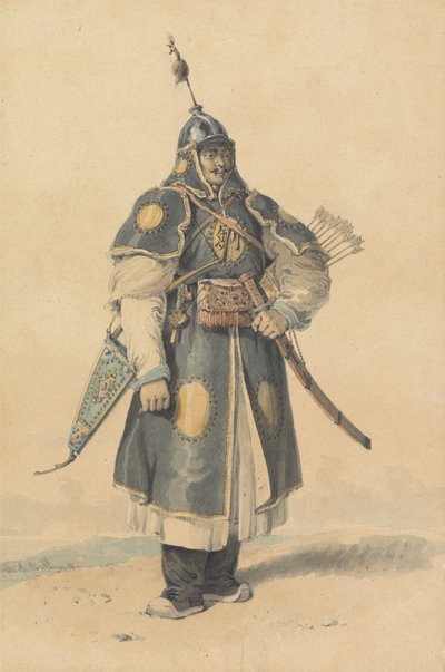 Portrait of a Chinese Soldier by William Alexander