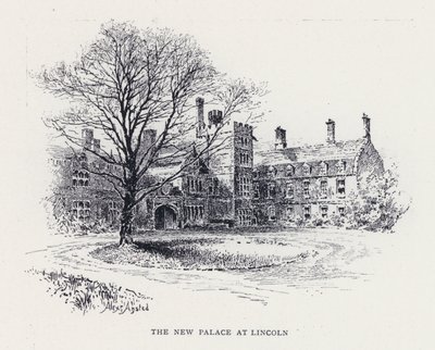 The New Palace at Lincoln by William Alexander Ansted