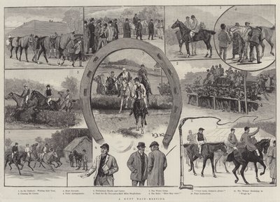 A Hunt Race-Meeting by William Barnes Wollen