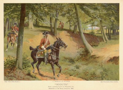 Scouts by William Barnes after Wollen