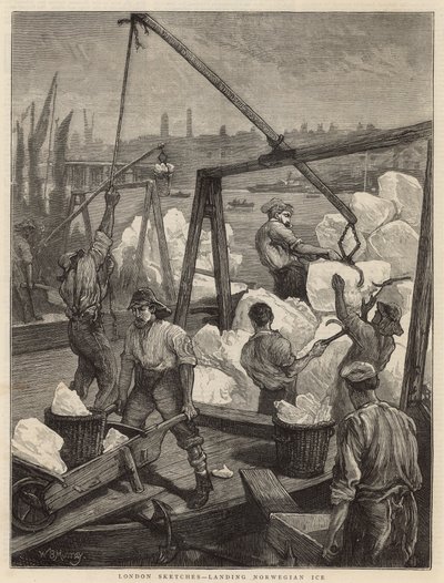 Landing Norwegian Ice by William Bazett Murray