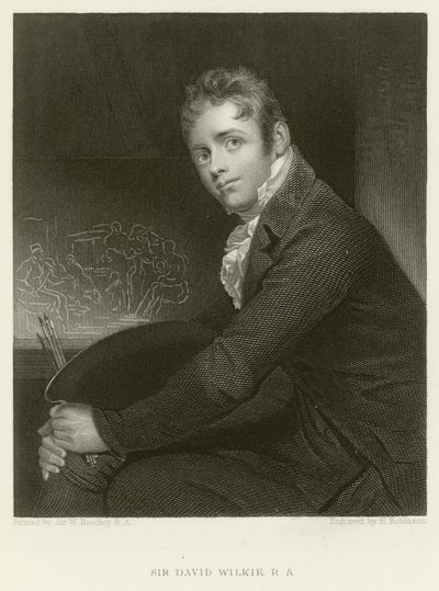 Sir David Wilkie by William Beechey