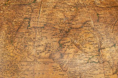 Early English Terrestrial Globe by William Berry