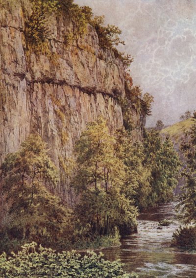 Chee Tor, Chee Dale, near Buxton by William Biscombe Gardner