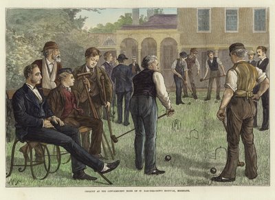 Croquet at the Convalescent Home of St Bartholomew