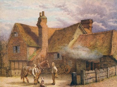 The Old Smithy, Shoreham by William Biscombe Gardner